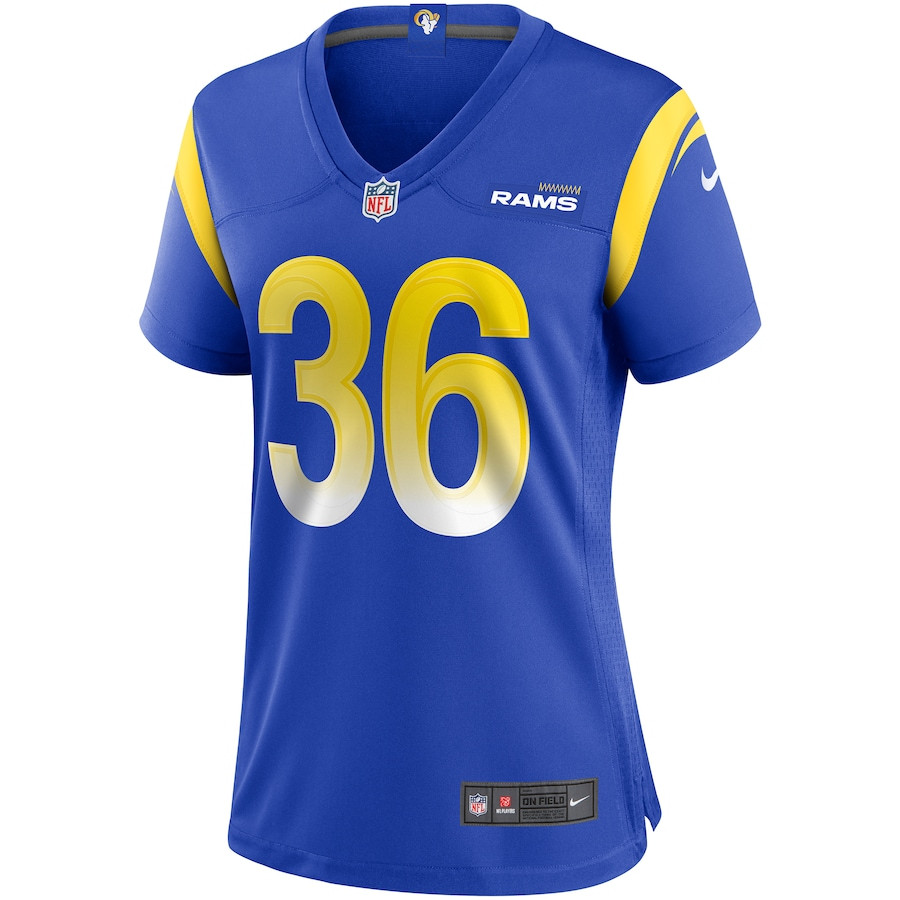 Jerome Bettis 36 Los Angeles Rams Women Game Retired Jersey - Royal JS8292 nicesnker - Image 2