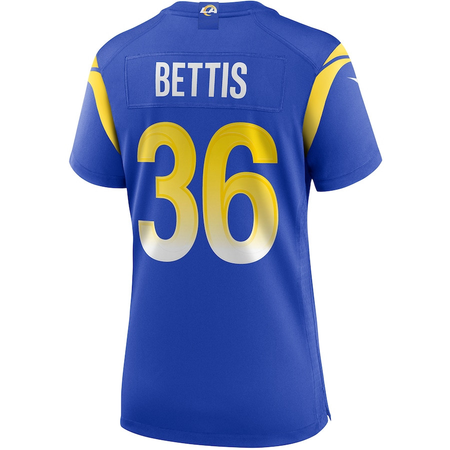 Jerome Bettis 36 Los Angeles Rams Women Game Retired Jersey - Royal JS8292 nicesnker - Image 3