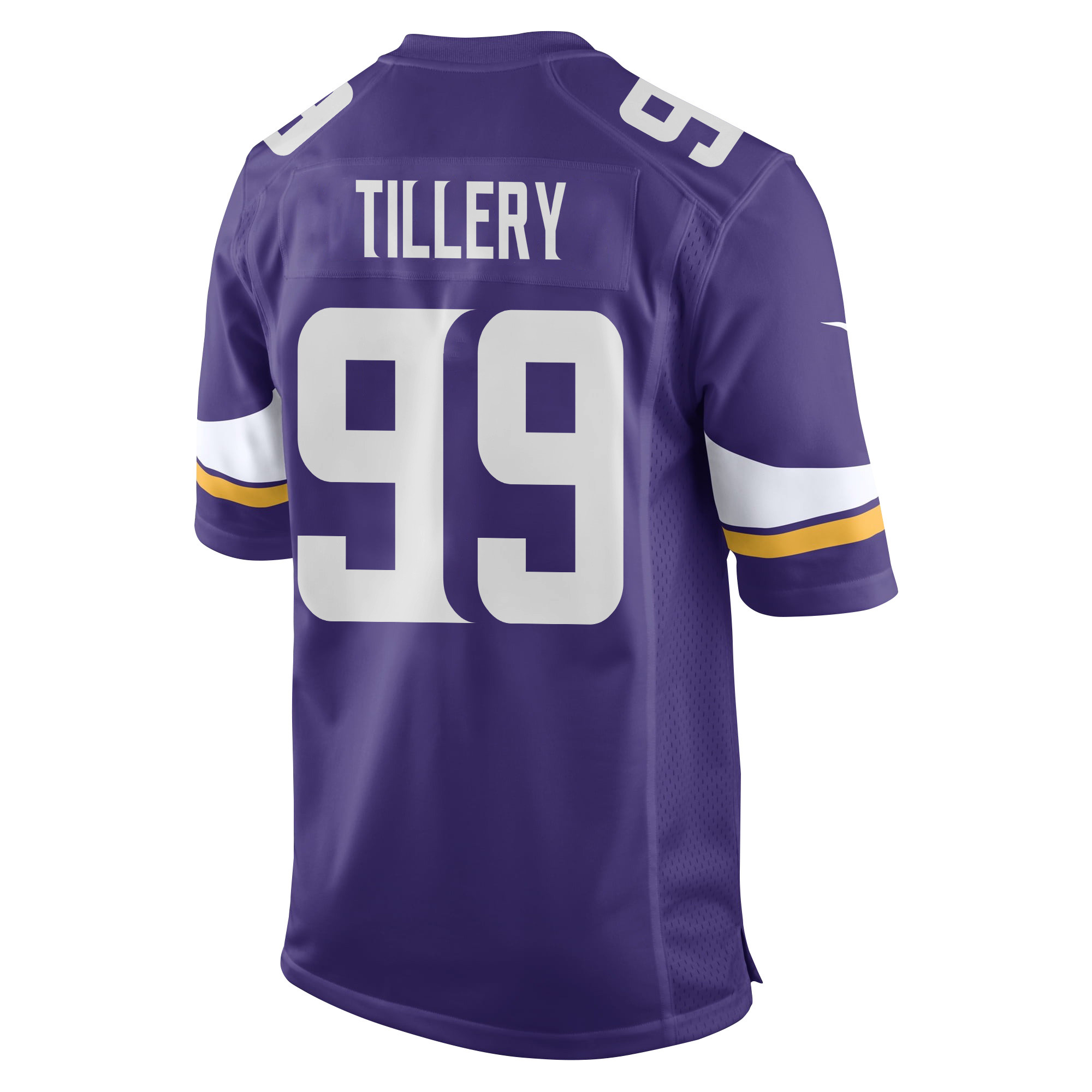 Jerry Tillery 99 Minnesota Vikings Super Bowl LIX New Orleans Patch Game Men Jersey - Purple JS8774 nicesnker - Image 2