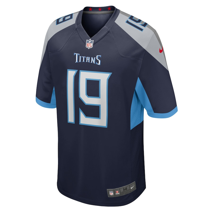 Jha'Quan Jackson 19 Tennessee Titans Game Men Jersey - Navy JS5244 nicesnker - Image 2