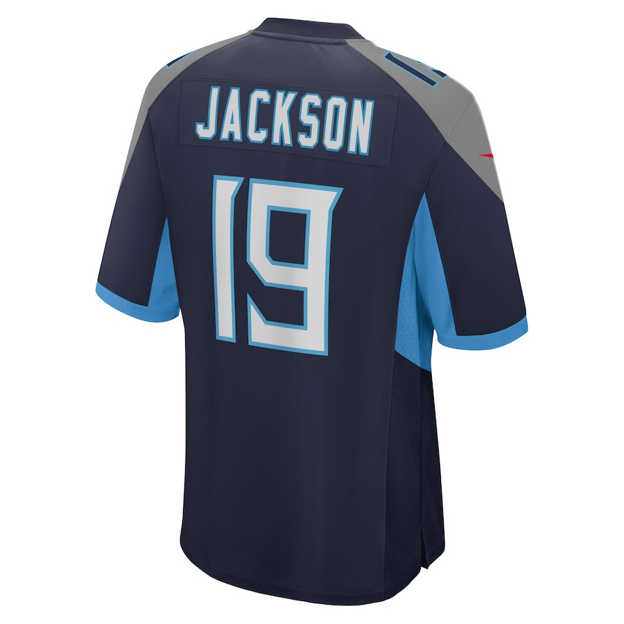 Jha'Quan Jackson 19 Tennessee Titans Game Men Jersey - Navy JS5244 nicesnker - Image 3