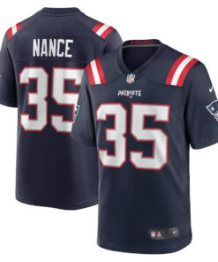 Jim Nance 35 New England Patriots Men Retired Jersey - Navy JS6105 nicesnker