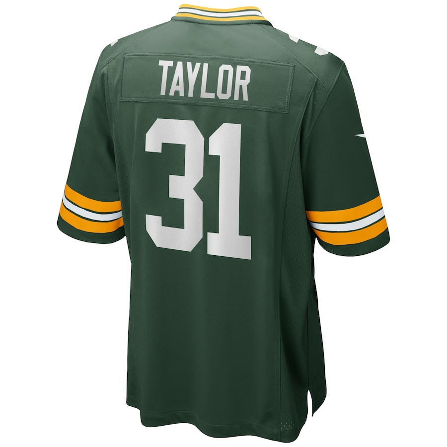 Jim Taylor 31 Green Bay Packers Men Game Retired Jersey - Green JS4796 nicesnker - Image 3