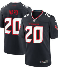 Jimmie Ward 20 Houston Texans Team Game Men Jersey - Navy JS3976 nicesnker