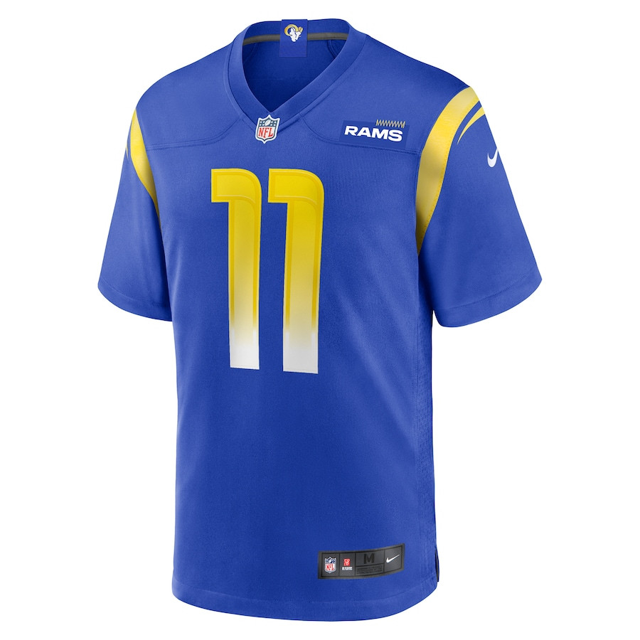 Jimmy Garoppolo 11 Los Angeles Rams Game Men Jersey - Royal JS7384 nicesnker - Image 2