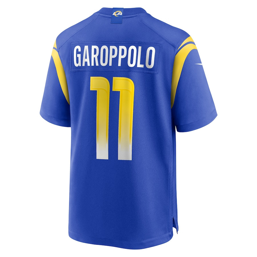 Jimmy Garoppolo 11 Los Angeles Rams Game Men Jersey - Royal JS7384 nicesnker - Image 3