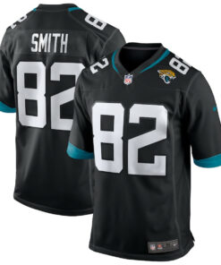 Jimmy Smith 82 Jacksonville Jaguars Men Game Retired Jersey - Black JS2654 nicesnker