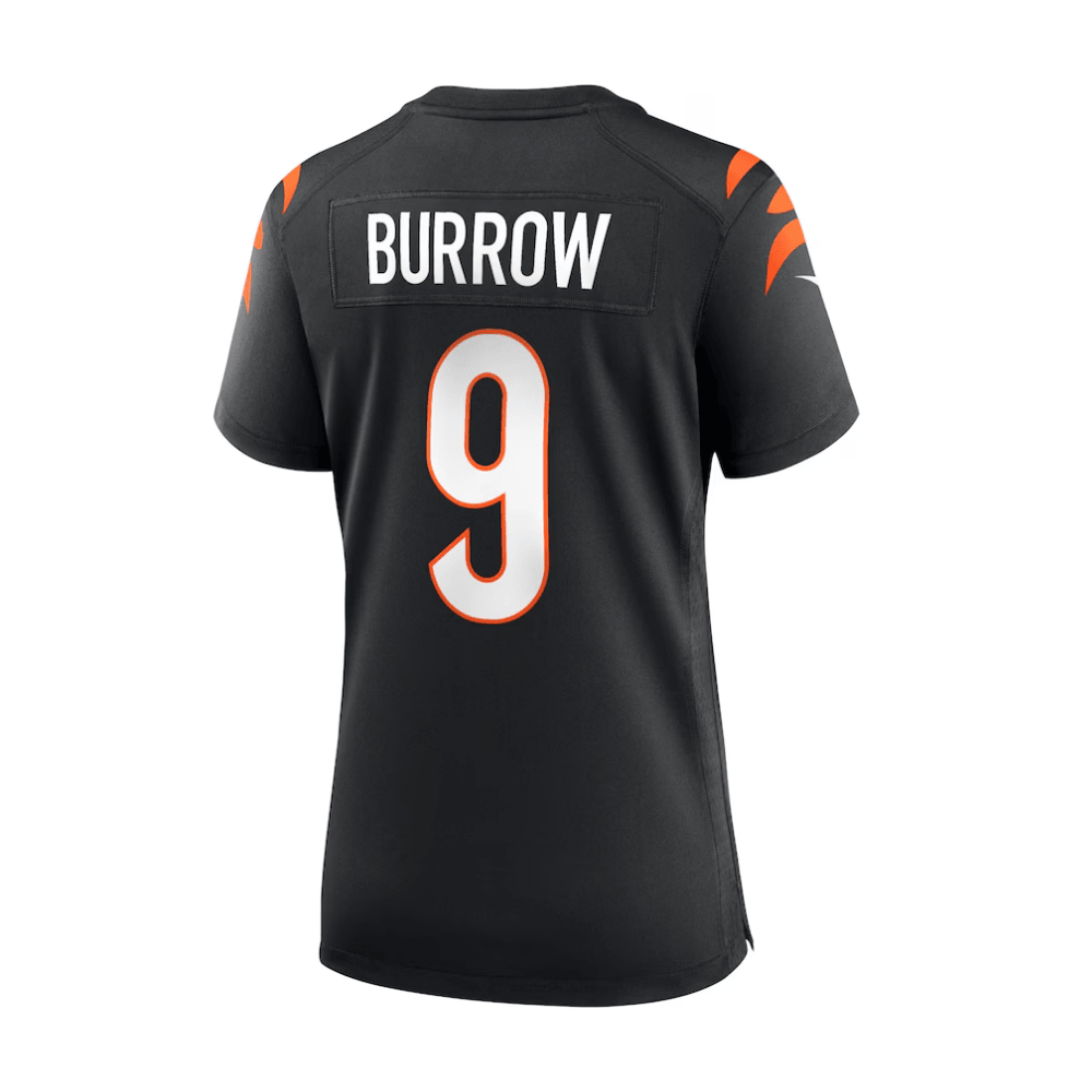 Joe Burrow 9 Cincinnati Bengals 2025 Pro Bowl Patch Women Game Jersey - Black JS8434 nicesnker - Image 2