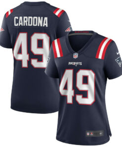 Joe Cardona 49 New England Patriots Women Game Jersey - Navy JS3245 nicesnker