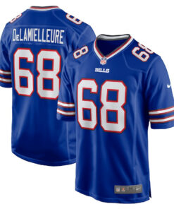 Joe DeLamielleure 68 Buffalo Bills Men Game Retired Jersey - Royal JS6253 nicesnker