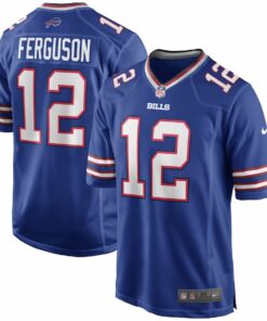 Joe Ferguson 12 Buffalo Bills Men Game Retired Jersey - Royal JS6895 nicesnker