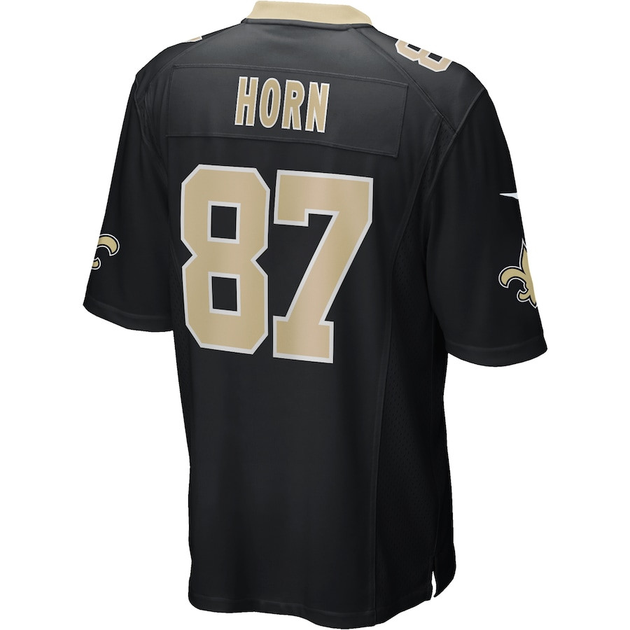 Joe Horn 87 New Orleans Saints Men Game Retired Jersey - Black JS6572 nicesnker - Image 3