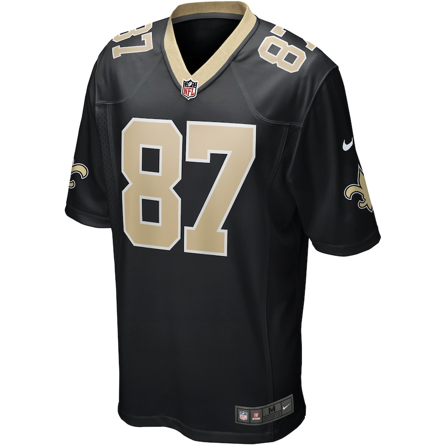 Joe Horn 87 New Orleans Saints Men Game Retired Jersey - Black JS6572 nicesnker - Image 2