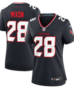 Joe Mixon 28 Houston Texans Women Game Jersey - Navy JS5113 nicesnker