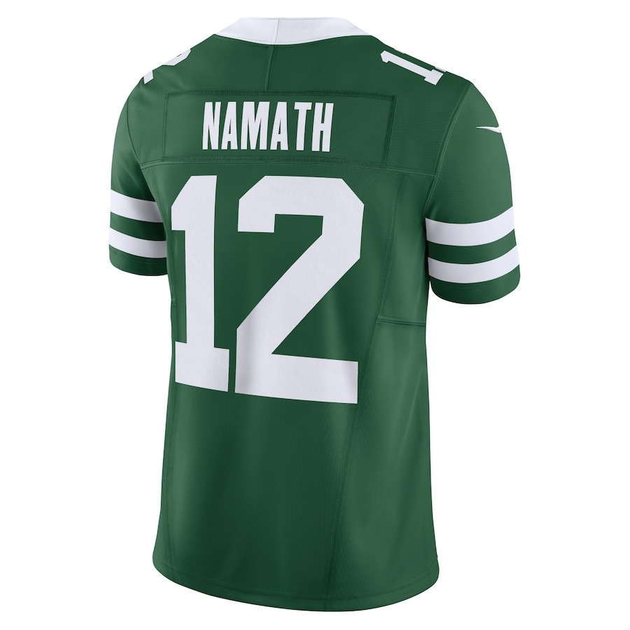 Joe Namath 12 New York Jets Vapor F.U.S.E. Limited Jersey - Legacy Green JS7045 nicesnker - Image 3