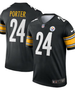 Joey Porter Jr. 24 Pittsburgh Steelers Legend Men Jersey - Black JS4439 nicesnker