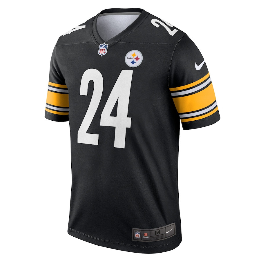 Joey Porter Jr. 24 Pittsburgh Steelers Legend Men Jersey - Black JS4439 nicesnker - Image 2