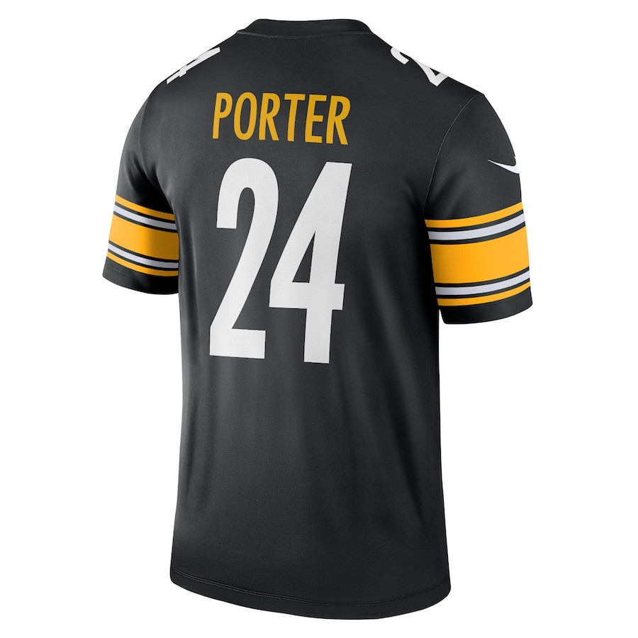 Joey Porter Jr. 24 Pittsburgh Steelers Legend Men Jersey - Black JS4439 nicesnker - Image 3