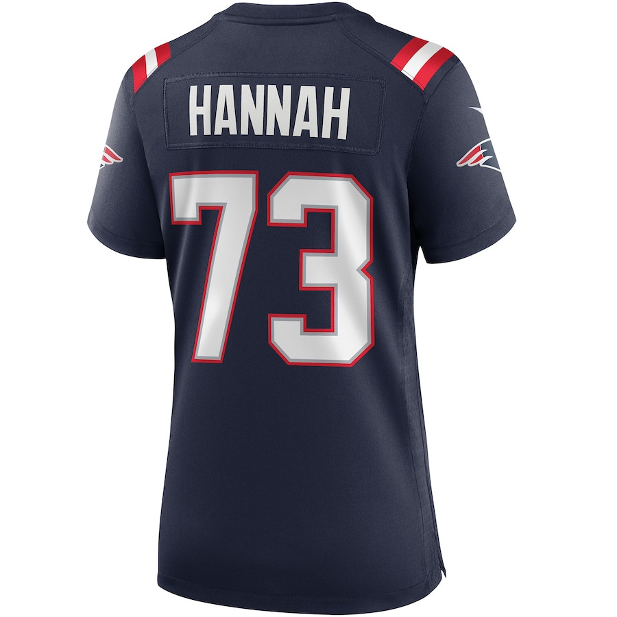 John Hannah 73 New England Patriots Women Game Retired Jersey - Navy JS9767 nicesnker - Image 3