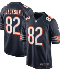 John Jackson 82 Chicago Bears Game Men Jersey - Navy JS1974 nicesnker