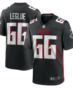 John Leglue 66 Atlanta Falcons Game Men Jersey - Black JS9457 nicesnker