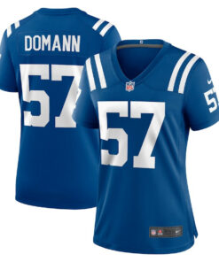 JoJo Domann 57 Indianapolis Colts Women's Game Jersey - Royal JS3245 nicesnker
