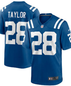 Jonathan Taylor 28 Indianapolis Colts Player Game Men Jersey - Royal JS6240 nicesnker