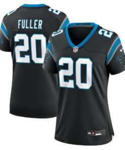 Jordan Fuller 20 Carolina Panthers Women's Game Jersey - Black JS2648 nicesnker