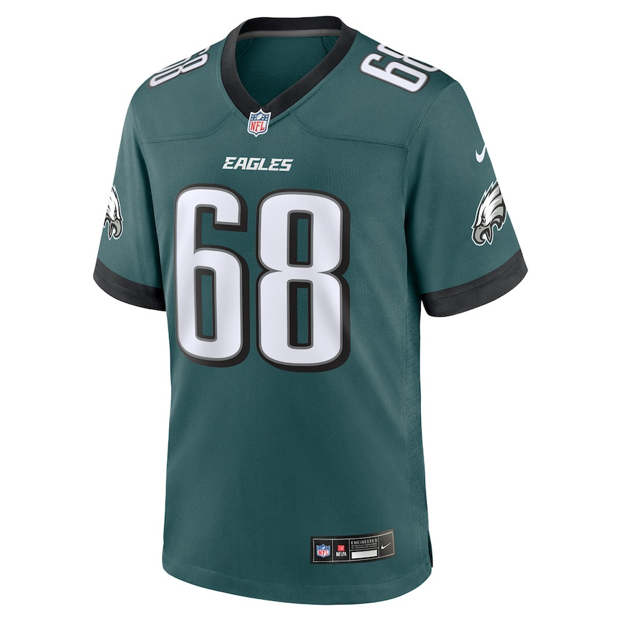 Jordan Mailata 68 Philadelphia Eagles Team Game Men Jersey - Midnight Green JS4158 nicesnker - Image 2