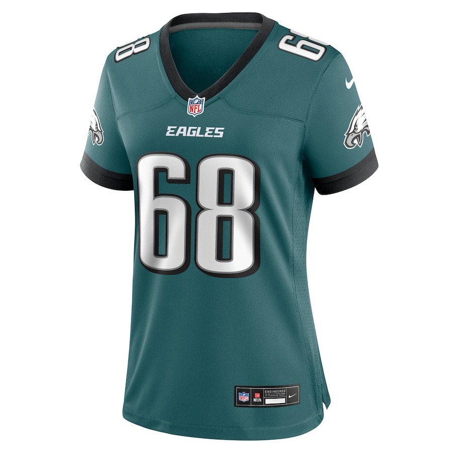 Jordan Mailata 68 Philadelphia Eagles Women's Team Game Jersey - Midnight Green JS5255 nicesnker - Image 2
