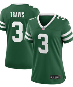 Jordan Travis 3 New York Jets Women's Team Game Jersey - Legacy Green JS5879 nicesnker