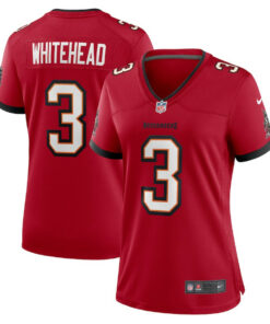 Jordan Whitehead 3 Tampa Bay Buccaneers Women's Game Jersey - Red JS4347 nicesnker