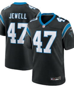 Josey Jewell 47 Carolina Panthers Game Men Jersey - Black JS2330 nicesnker