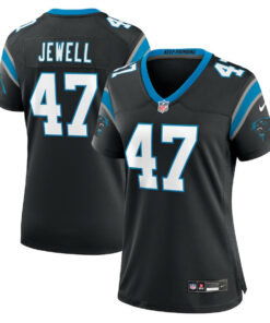 Josey Jewell 47 Carolina Panthers Women's Game Jersey - Black JS8067 nicesnker