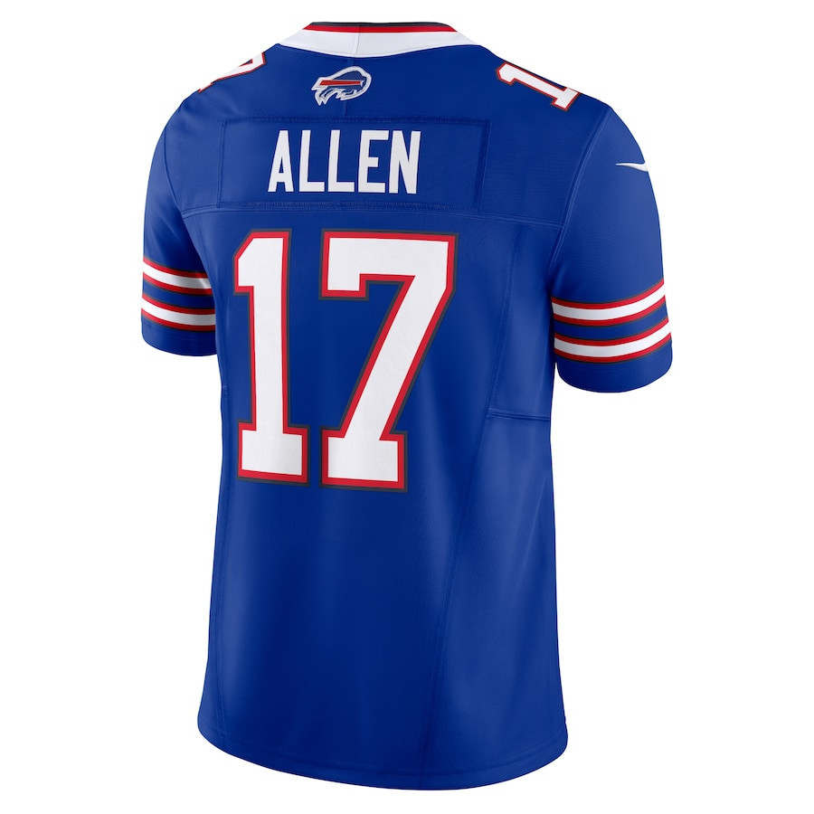 Josh Allen #17 Buffalo Bills Super Bowl LIX Jersey - Men's - Royal JS2923 nicesnker - Image 3