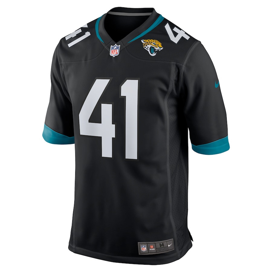 Josh Hines-Allen 41 Jacksonville Jaguars Alternate Player Game Men Jersey - Black JS9621 nicesnker - Image 2