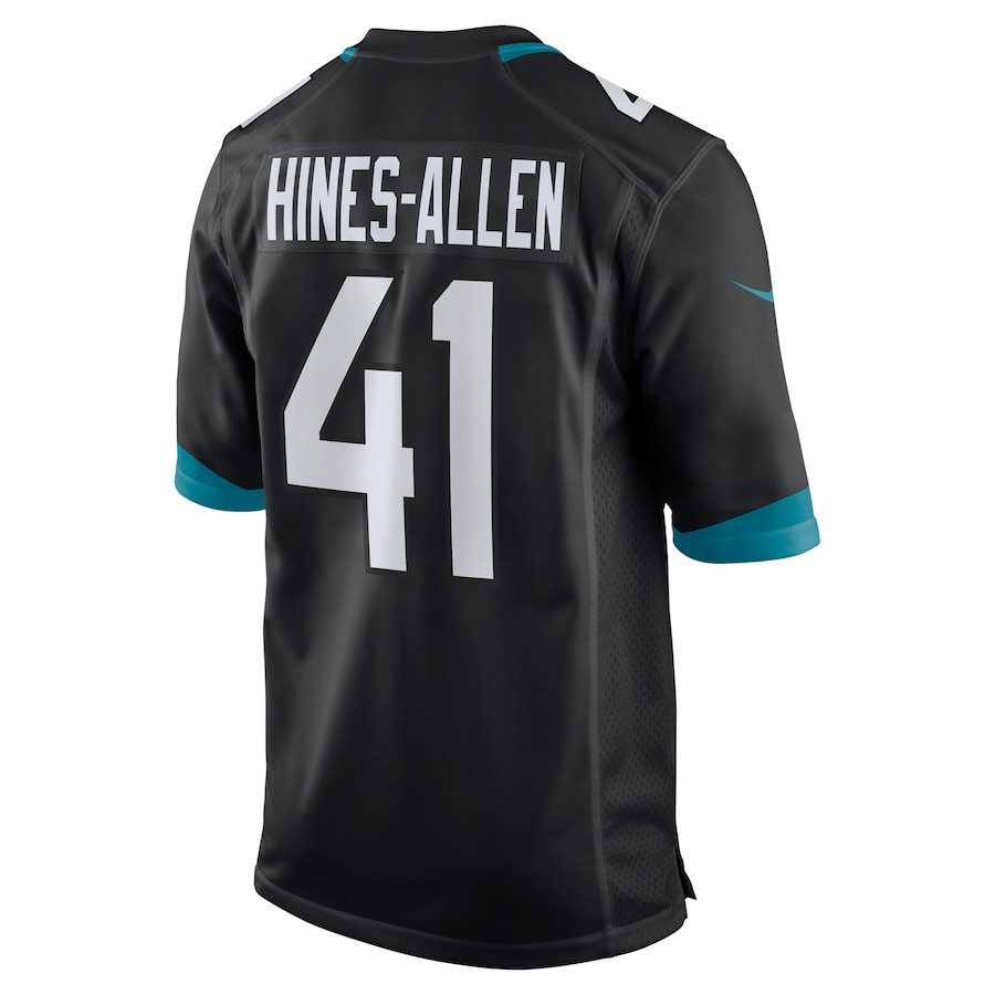 Josh Hines-Allen 41 Jacksonville Jaguars Alternate Player Game Men Jersey - Black JS9621 nicesnker - Image 3