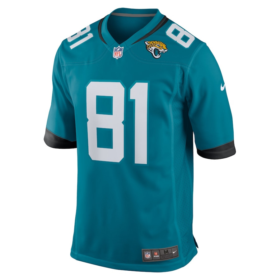 Josiah Deguara 81 Jacksonville Jaguars Alternate Game Men Jersey - Teal JS2437 nicesnker - Image 2