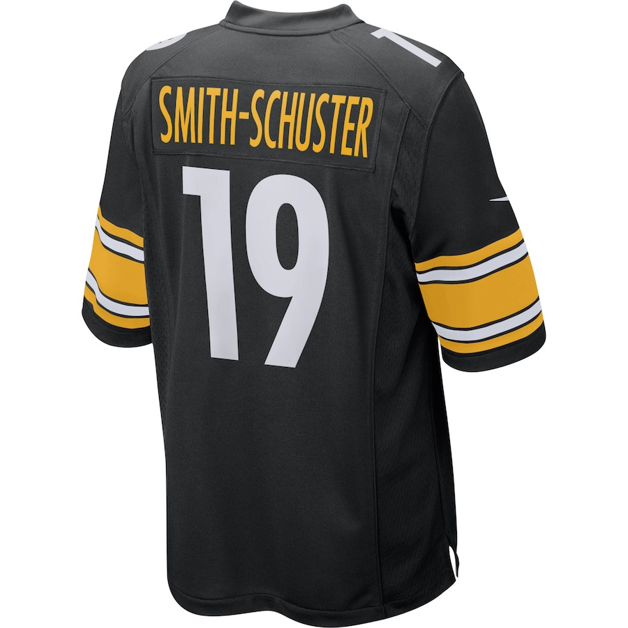 JuJu Smith-Schuster 19 Pittsburgh Steelers Men Game Jersey JS9636 nicesnker - Image 3