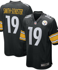 JuJu Smith-Schuster 19 Pittsburgh Steelers Men Game Jersey JS9636 nicesnker