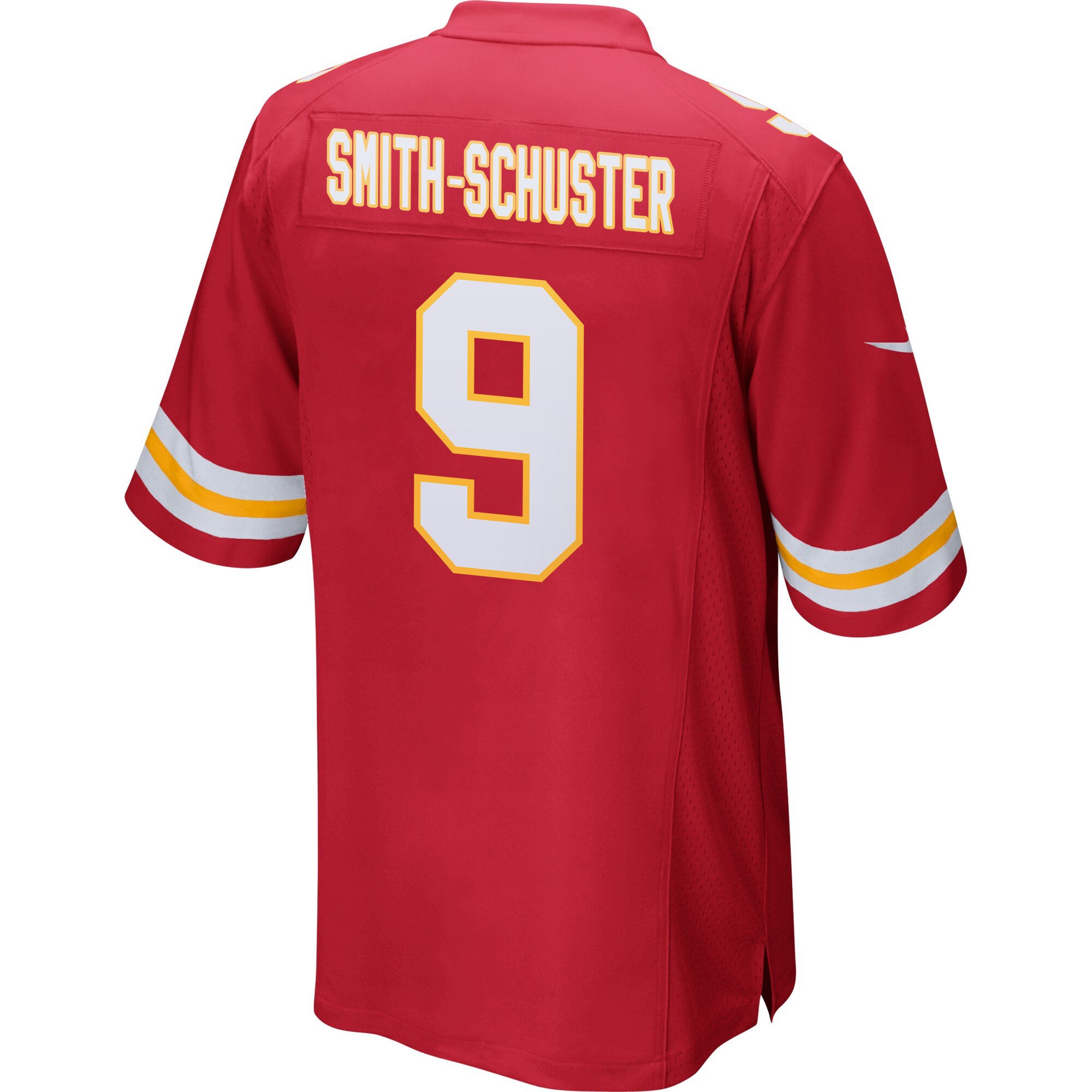 JuJu Smith-Schuster 9 Kansas City Chiefs Super Bowl LIX Champions Patch 'New Orleans - The Ultimate Showdown' EMBROIDERED Game Men Jersey - Red JS6278 nicesnker - Image 2