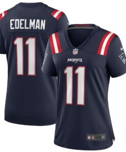 Julian Edelman 11 New England Patriots Women Game Jersey - Navy JS3739 nicesnker