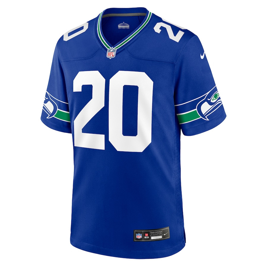 Julian Love 20 Seattle Seahawks Throwback Player Game Men Jersey - Royal JS1559 nicesnker - Image 2