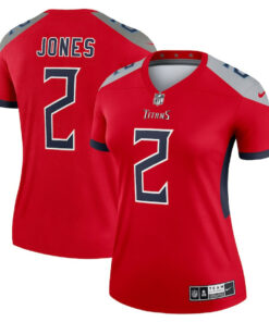 Julio Jones 2 Tennessee Titans Women Inverted Legend Jersey - Red JS9456 nicesnker