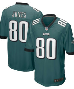 Julio Jones 80 Philadelphia Eagles Game Men Jersey - Midnight Green JS8134 nicesnker