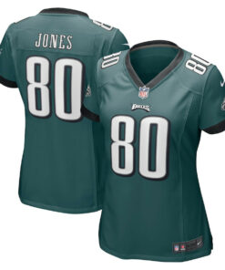 Julio Jones 80 Philadelphia Eagles Game Women Jersey - Midnight Green JS2309 nicesnker