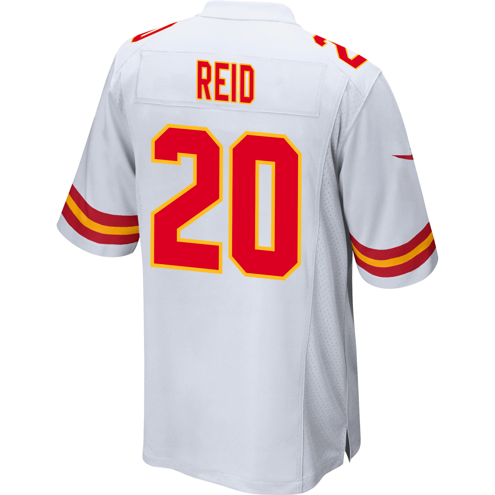 Justin Reid 20 Kansas City Chiefs AFC Champions Patch Game Men Jersey - White JS9284 nicesnker - Image 3