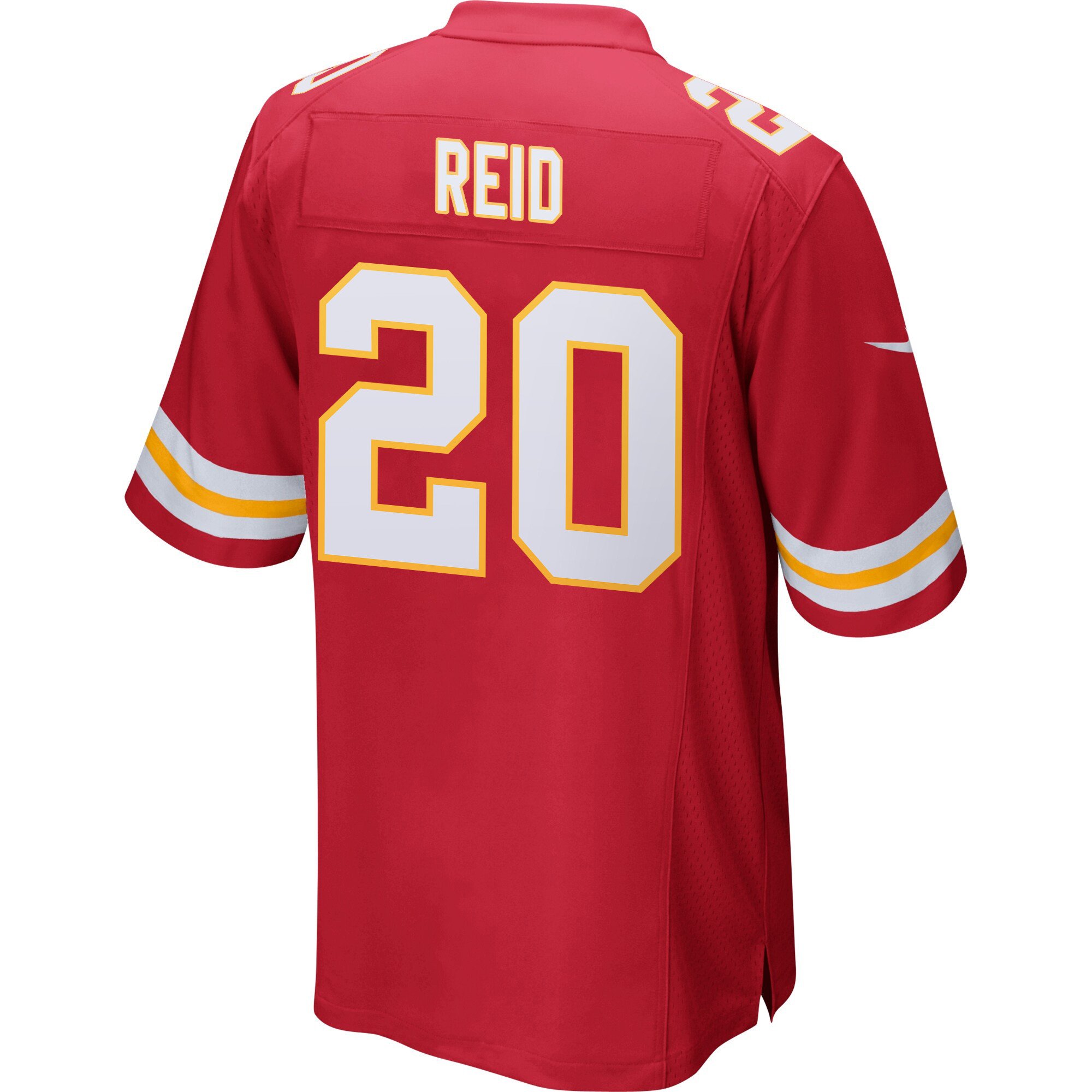 Justin Reid 20 Kansas City Chiefs Super Bowl LIX Champions Patch 'New Orleans - Where Legends Are Made' EMBROIDERED Game Men Jersey - Red JS9640 nicesnker - Image 2
