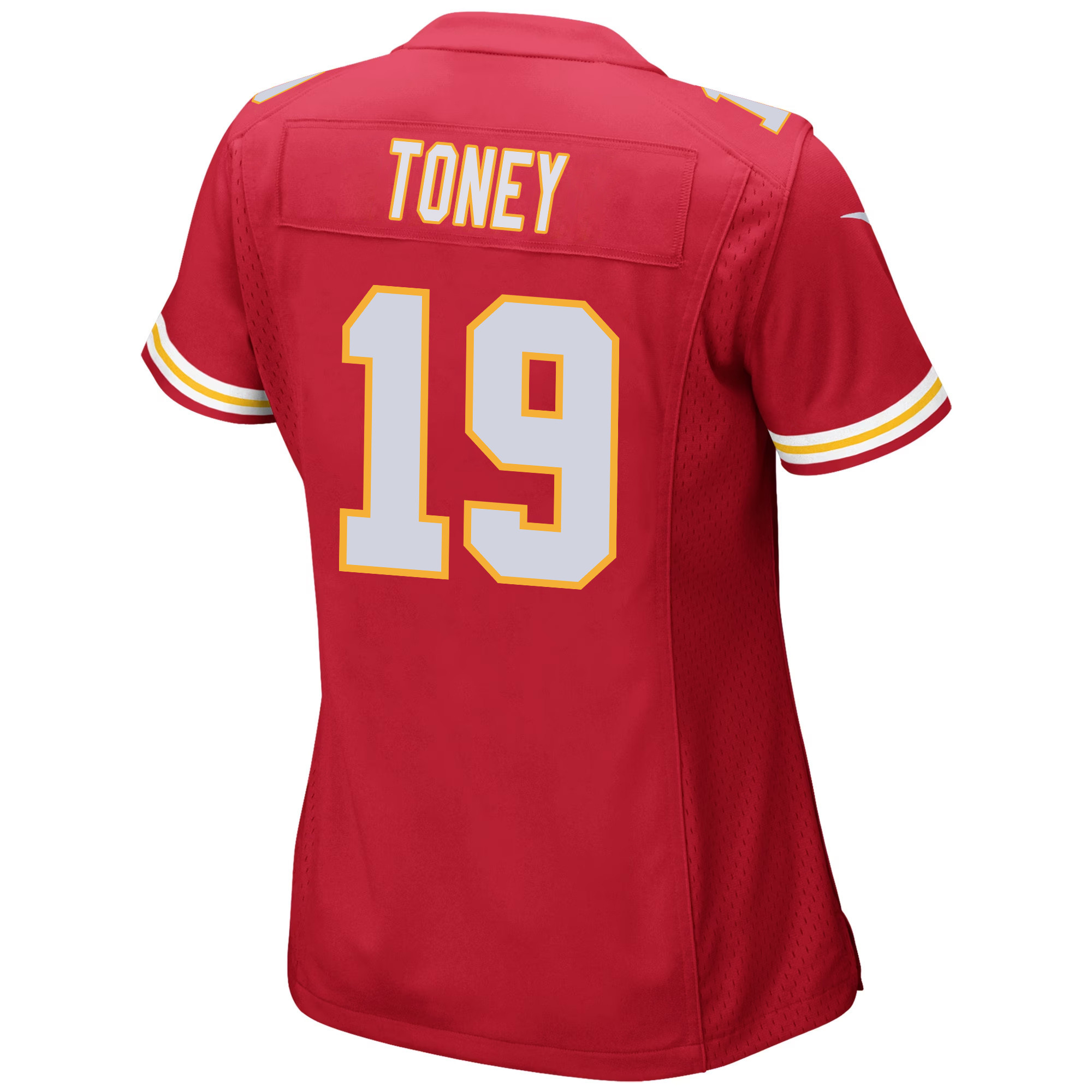 Kadarius Toney 19 Kansas City Chiefs Super Bowl LVIII Patch Game Women Jersey - Red JS4379 nicesnker - Image 3