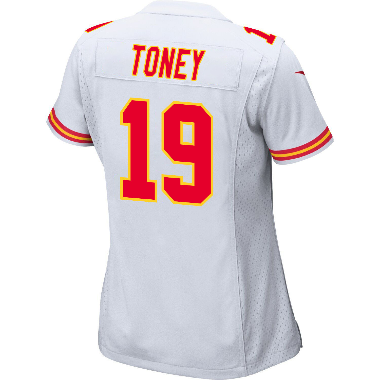 Kadarius Toney 19 Kansas City Chiefs Super Bowl LVIII Patch Game Women Jersey - White JS6435 nicesnker - Image 3